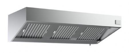 Hotte Murale avec moteur 2000x700x520 mm - Combisteel - 7333.0715 Hotte Murale avec moteur 2000x700x520 mm - Combisteel - 7333.0715