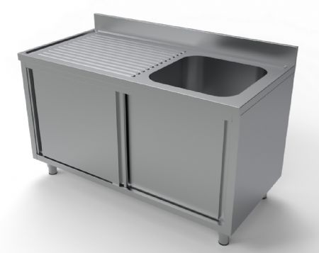 Plonge Inox 1 bac 1400x700x850 mm - Combisteel - 7333.0915