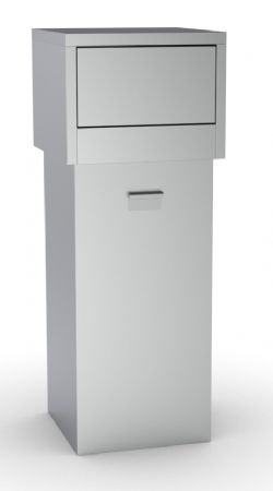 Poubelle en acier inox professionnelle 80 litres - Combisteel - 7333.1000 Poubelle en acier inox professionnelle 80 litres - Combisteel - 7333.1000