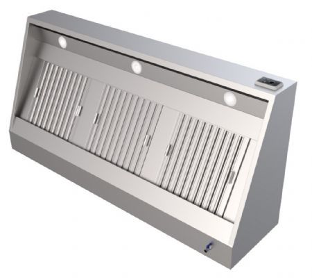 Hotte Murale avec Moteur 3000x1100x540 mm - Combisteel - 7333.1125