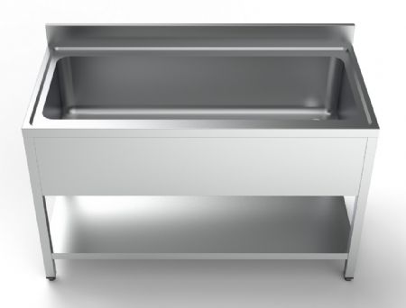 Plonge Inox 1 bac 1400x700x850 mm - Combisteel - 7333.1305