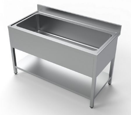 Plonge Inox 1 bac 1400x700x850 mm - Combisteel - 7333.1305