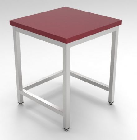 Billot boucherie polyéthylène 500x600x850 mm - Combisteel - 7333.1605