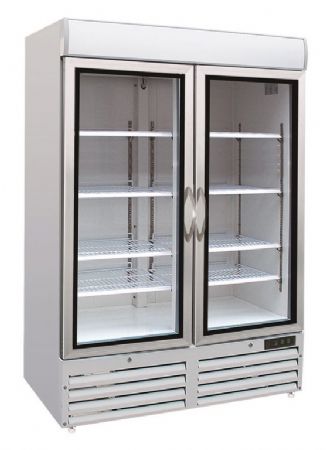 Conglateur 2 portes vitres 1370x720x1990 - 920l
