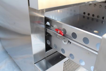 Soubassement froid négatif 116 litres avec 1 tiroir - positif - Combisteel - 7450.0235