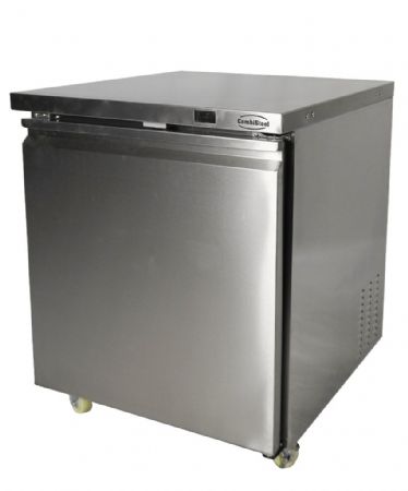 Table desserte réfrigérée 1 porte pleine 185 litres positive - Combisteel - 7450.0260