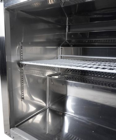 Table desserte réfrigérée 1 porte pleine 185 litres positive - Combisteel - 7450.0260