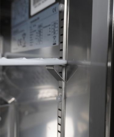 Table desserte réfrigérée 1 porte pleine 185 litres positive - Combisteel - 7450.0260