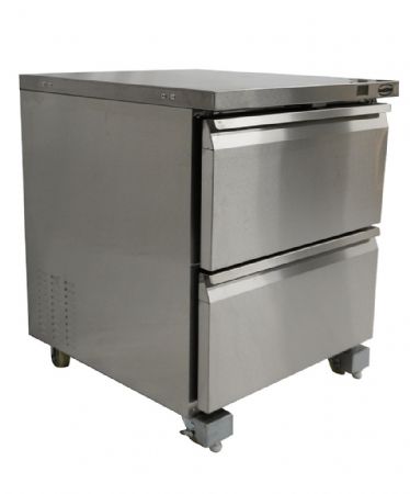 Table desserte réfrigérée 2 tiroirs 185 litres positive - Combisteel - 7450.0265