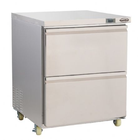 Table desserte réfrigérée 2 tiroirs 185 litres positive - Combisteel - 7450.0265