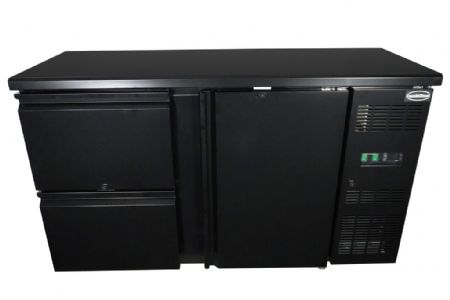 Arrière-bar 1 porte pleine 350 L positive - Combisteel - 7450.0316
