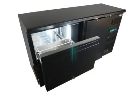 Arrière-bar 1 porte pleine 350 L positive - Combisteel - 7450.0316