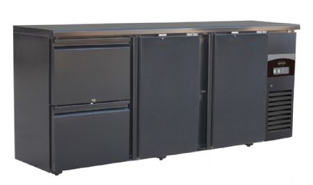 Arrière-bar 2 portes pleines 537 L positive - Combisteel - 7450.0321 Arrière-bar 2 portes pleines 537 L positive - Combisteel - 7450.0321