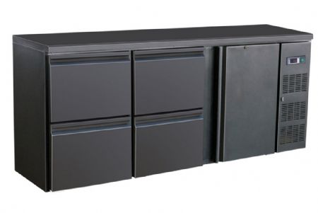 Arrière-bar 1 porte pleine 537 L positive - Combisteel - 7450.0322 Arrière-bar 1 porte pleine 537 L positive - Combisteel - 7450.0322