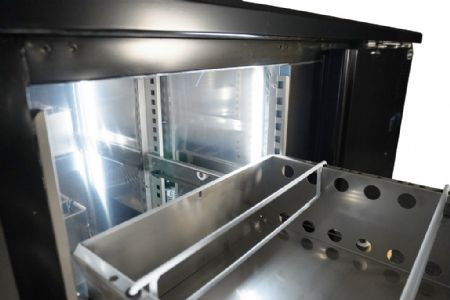Arrière-bar 3 portes pleines 698 L positive - Combisteel - 7450.0326