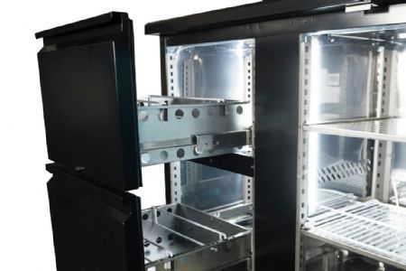 Arrière-bar 3 portes pleines 698 L positive - Combisteel - 7450.0326