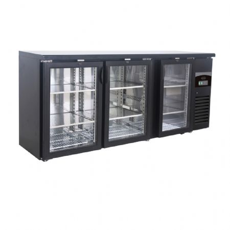 Arrière-bar 3 portes vitrées 537 L positive - Combisteel - 7450.0340 Arrière-bar 3 portes vitrées 537 L positive - Combisteel - 7450.0340