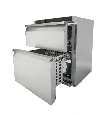 Mini armoire positive en acier inoxydable 101 L 600 mm - Combisteel - 7450.0532