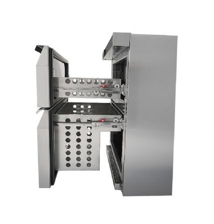 Mini armoire positive en acier inoxydable 101 L 600 mm - Combisteel - 7450.0532