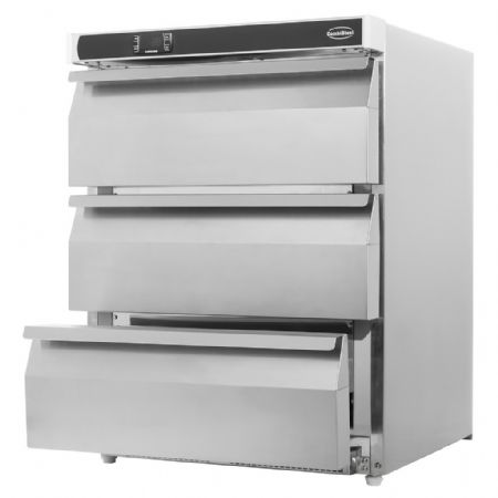 Mini armoire positive en acier inoxydable 101 L 600 mm - Combisteel - 7450.0536