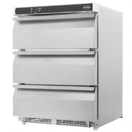 Mini armoire positive en acier inoxydable 101 L 600 mm - Combisteel - 7450.0536