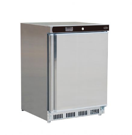 Congélateur à poser en acier inoxydable 1 porte pleine 101 L - Combisteel - 7450.0538