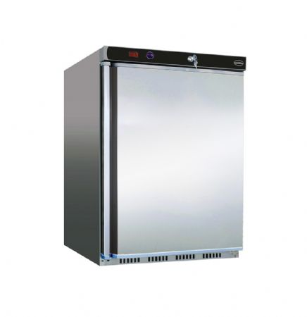 Mini armoire en acier inoxydable 1 porte pleine positive 130 L 600 mm - Combisteel - 7450.0550