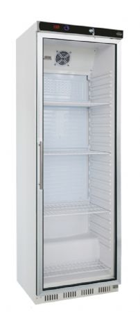 Armoire à boissons 1 porte vitrée blanche 350 L positive - Combisteel - 7450.0557