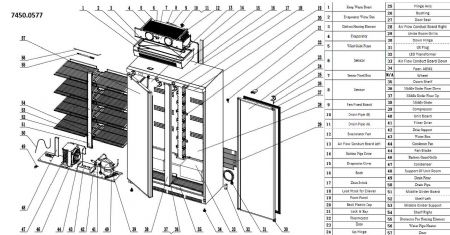 Armoire congélateur professionnelle 2 portes pleines 744 L - Combisteel - 7450.0577