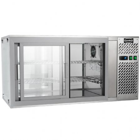 Vitrine réfrigérée de boulangerie pâtisserie 150 L en acier inoxydable positive 1110 mm - Combisteel - 7450.0600