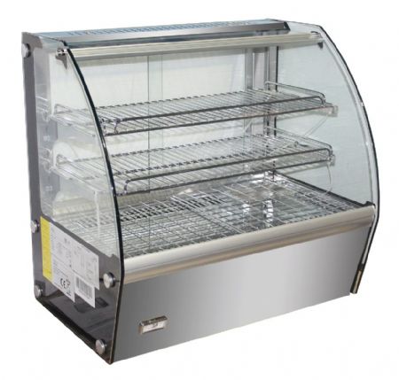 Vitrine chaude 100 L positive Monophasé - Combisteel - 7450.0615