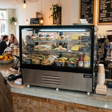Vitrine comptoir présentation 159 L positive 873 mm - Combisteel - 7450.0675