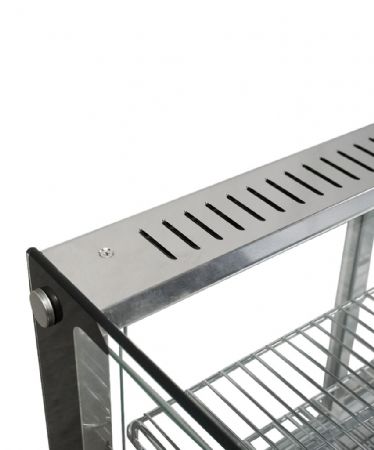 Vitrine chaude 137 L positive Monophasé 0,8 kW - Combisteel - 7450.0680