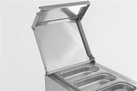 Saladette réfrigérée 1 porte pleine 109 L positive - Combisteel - 7450.0725