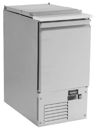 Saladette réfrigérée 1 porte pleine 109 L positive - Combisteel - 7450.0725 Saladette réfrigérée 1 porte pleine 109 L positive - Combisteel - 7450.0725