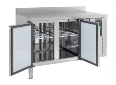 Table desserte réfrigérée 2 portes pleines positive - Combisteel - 7450.0780