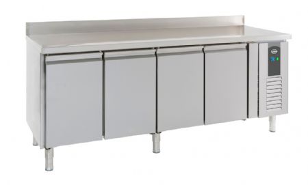 Table desserte réfrigérée 4 portes pleines positive - Combisteel - 7450.0784
