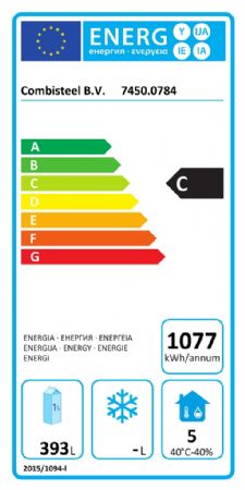 Table rfrigre professionnelle avec dosseret 4 portes 2230x700x850