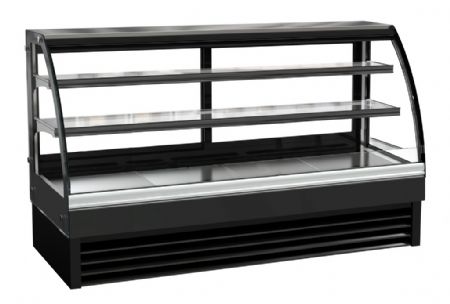 Vitrine réfrigérée de Boulangerie Pâtisserie 400 L Noire positive 2000 mm - Combisteel - 7450.0815