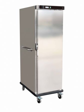 Chariot banquet chauffant inox 17x 1/1GN