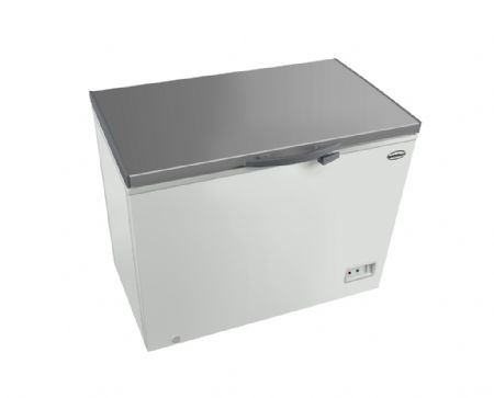 Congélateur bahut 302 litres couvercle inox - Combisteel - 7450.1130