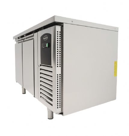 Table desserte réfrigérée 2 portes pleines 190 L positive - Combisteel - 7450.5000