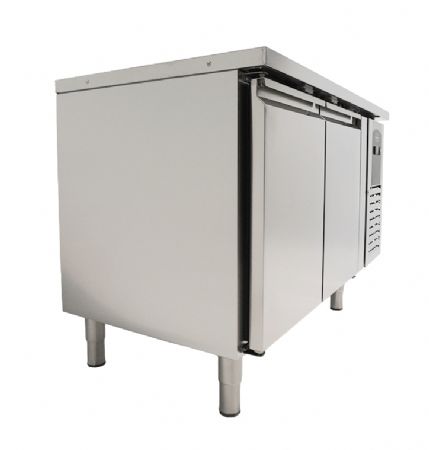 Table desserte réfrigérée 2 portes pleines 190 L positive - Combisteel - 7450.5000
