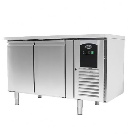 Table desserte réfrigérée 2 portes pleines 190 L positive - Combisteel - 7450.5000