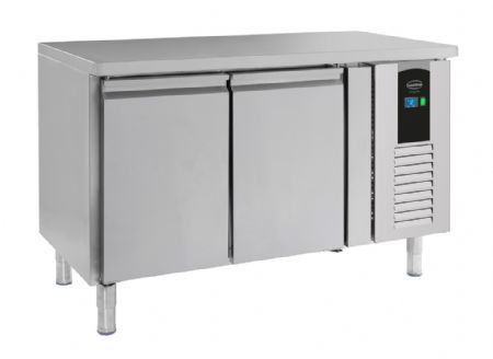 Table desserte réfrigérée 2 portes pleines 190 L positive - Combisteel - 7450.5000 Table desserte réfrigérée 2 portes pleines 190 L positive - Combisteel - 7450.5000
