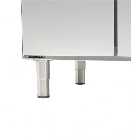 Table desserte réfrigérée 1 porte pleine 2 tiroirs 142 L - Combisteel - 7450.5015