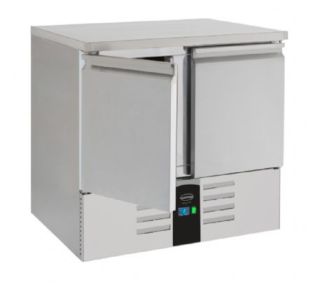 Table desserte réfrigérée 2 portes pleines 257 L positive - Combisteel - 7450.5100