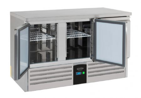 Table desserte réfrigérée 3 portes pleines 400 L positive - Combisteel - 7450.5115