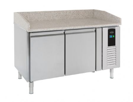 Meuble à pizza 2 portes pleines positif 268 L Monophasé - Combisteel - 7450.5200