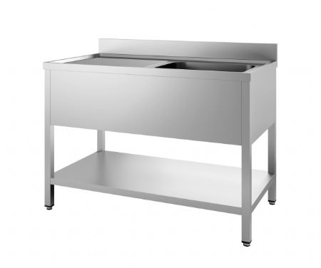 Plonge Inox 2 bacs 2000x700x850 mm - Combisteel - 7452.0455